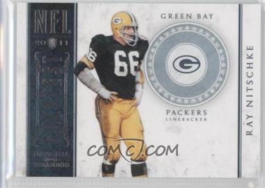 2011 Playoff National Treasures - NFL Greatest #31 - Ray Nitschke /99