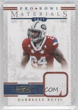 2011 Playoff National Treasures - Pro Bowl Materials - Prime #3 - Darrelle Revis /49