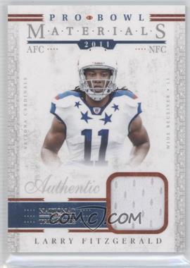 2011 Playoff National Treasures - Pro Bowl Materials #4 - Larry Fitzgerald /99