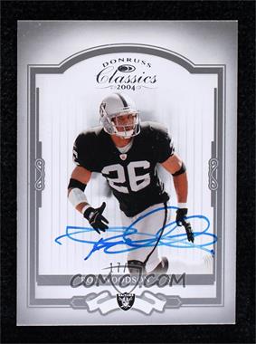 2011 Playoff National Treasures - ReCollection Collection Buybacks #71 - Rod Woodson (2004 Donruss Classics) /20