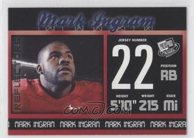 2011 Press Pass - [Base] - Blue Reflectors #2 - Mark Ingram