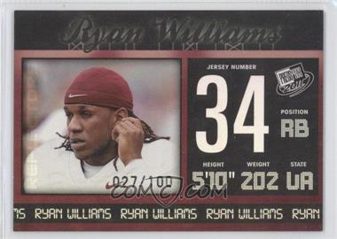 2011 Press Pass - [Base] - Gold Reflectors #26 - Ryan Williams /100