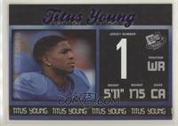 Titus Young #/25