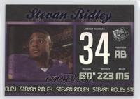 Stevan Ridley #/25