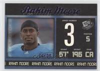 Rahim Moore #/25