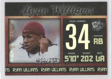 2011 Press Pass - [Base] - Reflectors #26 - Ryan Williams /299