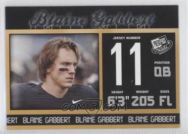 2011 Press Pass - [Base] #20 - Blaine Gabbert