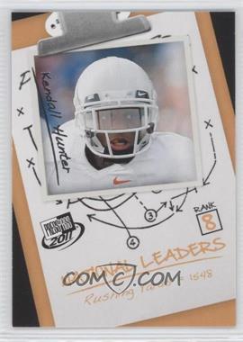 2011 Press Pass - [Base] #69 - National Leaders - Kendall Hunter