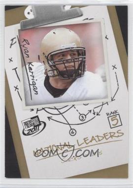 2011 Press Pass - [Base] #75 - National Leaders - Ryan Kerrigan