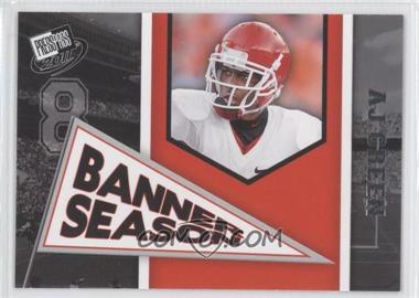 2011 Press Pass - [Base] #82 - Banner Season - A.J. Green