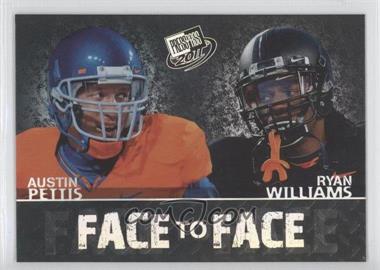 2011 Press Pass - Face to Face #FF-12 - Austin Pettis, Ryan Williams