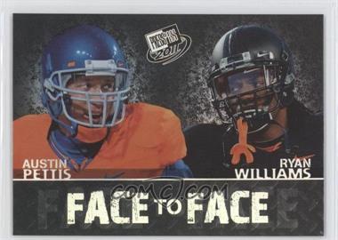 2011 Press Pass - Face to Face #FF-12 - Austin Pettis, Ryan Williams