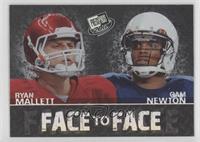 Ryan Mallett, Cam Newton [EX to NM]