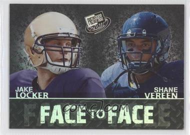 2011 Press Pass - Face to Face #FF-7 - Jake Locker, Shane Vereen
