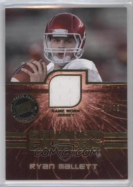 2011 Press Pass - Gridiron Gamers Jerseys - Gold #GG-RM - Ryan Mallett /99