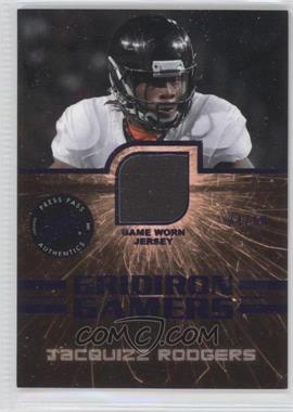 2011 Press Pass - Gridiron Gamers Jerseys - Purple #GG-JR - Jacquizz Rodgers /60