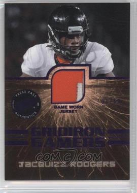 2011 Press Pass - Gridiron Gamers Jerseys - Purple #GG-JR - Jacquizz Rodgers /60