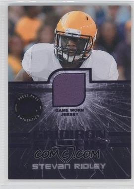 2011 Press Pass - Gridiron Gamers Jerseys - Purple #GG-SR - Stevan Ridley /60