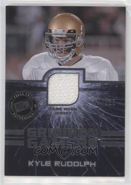 2011 Press Pass - Gridiron Gamers Jerseys - Silver #GG-KR - Kyle Rudolph /225