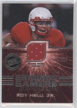 2011 Press Pass - Gridiron Gamers Jerseys - Silver #GG-RH - Roy Helu Jr. /225