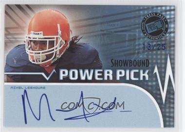 2011 Press Pass - Power Pick Autographs - Showbound #PP-ML - Mikel Leshoure /25