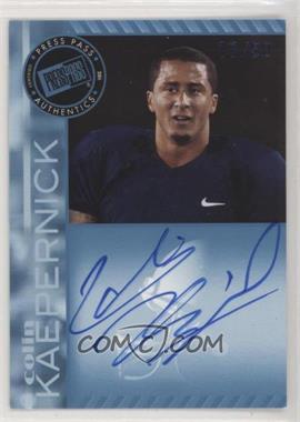 2011 Press Pass - Signings - Blue #PPS-JW.2 - Colin Kaepernick /50