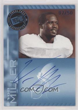 2011 Press Pass - Signings - Blue #PPS-VM - Von Miller /50