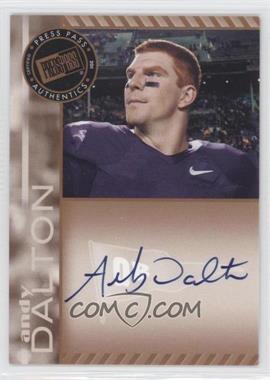 2011 Press Pass - Signings - Bronze #PPS-AD - Andy Dalton