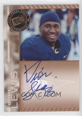 2011 Press Pass - Signings - Bronze #PPS-DL.2 - Dion Lewis
