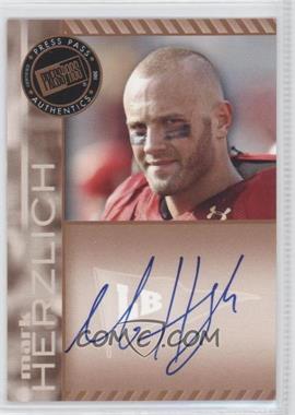 2011 Press Pass - Signings - Bronze #PPS-MH - Mark Herzlich
