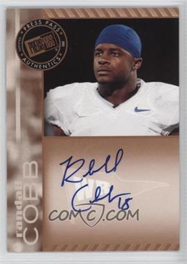 2011 Press Pass - Signings - Bronze #PPS-RC.1 - Randall Cobb