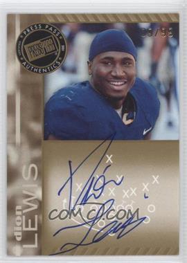 2011 Press Pass - Signings - Gold #PPS-DL.2 - Dion Lewis /99