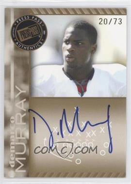 2011 Press Pass - Signings - Gold #PPS-DM2 - DeMarco Murray /73