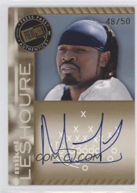 2011 Press Pass - Signings - Gold #PPS-ML - Mikel Leshoure /50