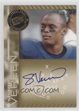 2011 Press Pass - Signings - Gold #PPS-SV - Shane Vereen /99