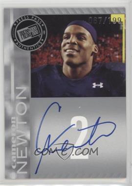 2011 Press Pass - Signings - Silver #PPS-CN - Cam Newton /199