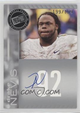 2011 Press Pass - Signings - Silver #PPS-DN - Drake Nevis /199