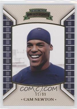 2011 Press Pass Legends - [Base] - Gold #91 - Cam Newton /99