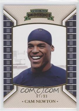 2011 Press Pass Legends - [Base] - Gold #91 - Cam Newton /99