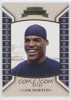 2011 Press Pass Legends - [Base] - Gold #91 - Cam Newton /99