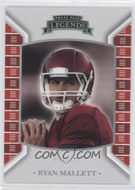 2011 Press Pass Legends - [Base] - Silver Holofoil #3 - Ryan Mallett /175