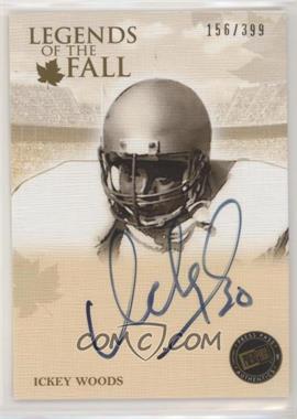 2011 Press Pass Legends - Legends of the Fall - Signatures #LOF-IW - Ickey Woods /399