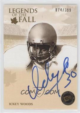 2011 Press Pass Legends - Legends of the Fall - Signatures #LOF-IW - Ickey Woods /399