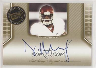 2011 Press Pass Legends - Saturday Signatures #SS-DM2 - DeMarco Murray