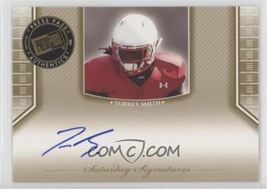 2011 Press Pass Legends - Saturday Signatures #SS-TS - Torrey Smith