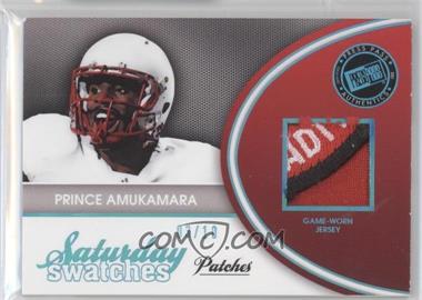 2011 Press Pass Legends - Saturday Swatches - Patches #SSW-PA - Prince Amukamara /10