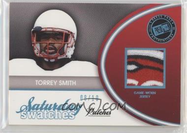 2011 Press Pass Legends - Saturday Swatches - Patches #SSW-TS - Torrey Smith /10