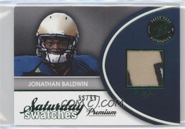 2011 Press Pass Legends - Saturday Swatches - Premium #SSW-JB - Jonathan Baldwin /99