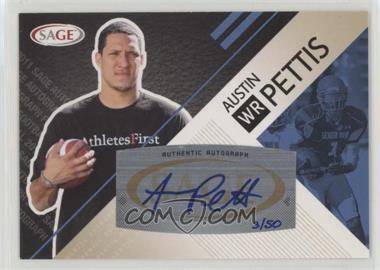 2011 SAGE Autograph Series - [Base] - Platinum Autographs #A-38 - Austin Pettis /50