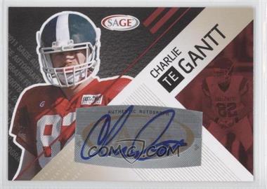 2011 SAGE Autograph Series - [Base] - Red Autographs #A-11 - Charlie Gantt